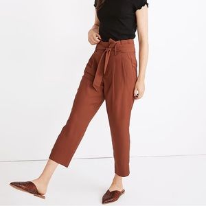 Madewell Drapey Paperbag Pants